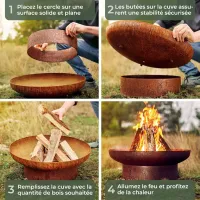 Brasero douce braise utilisation